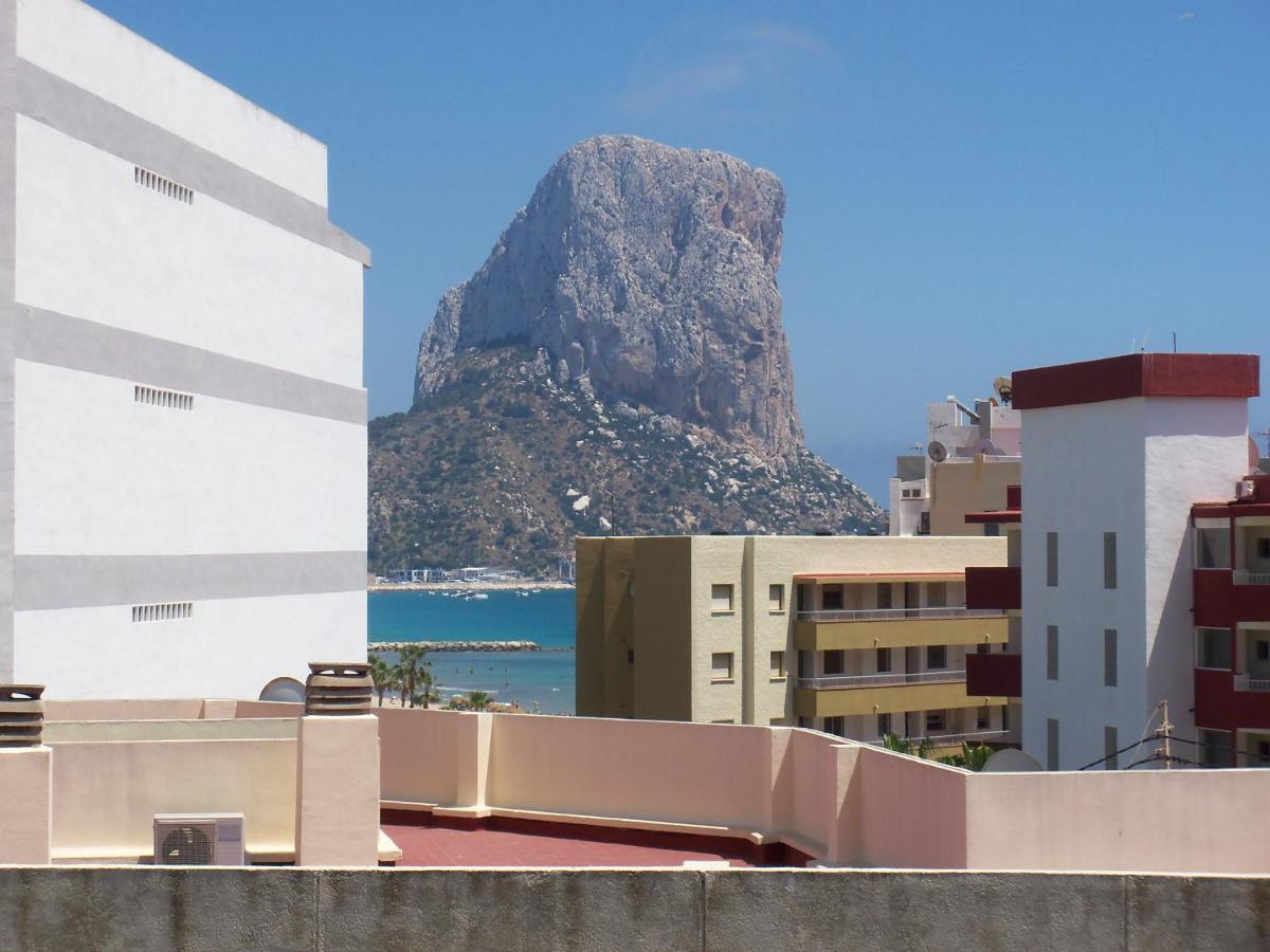 Apartamento Ático con encanto, 50m de la playa, vista al mar, wifi fibra, gran terraza Calpe Exterior foto