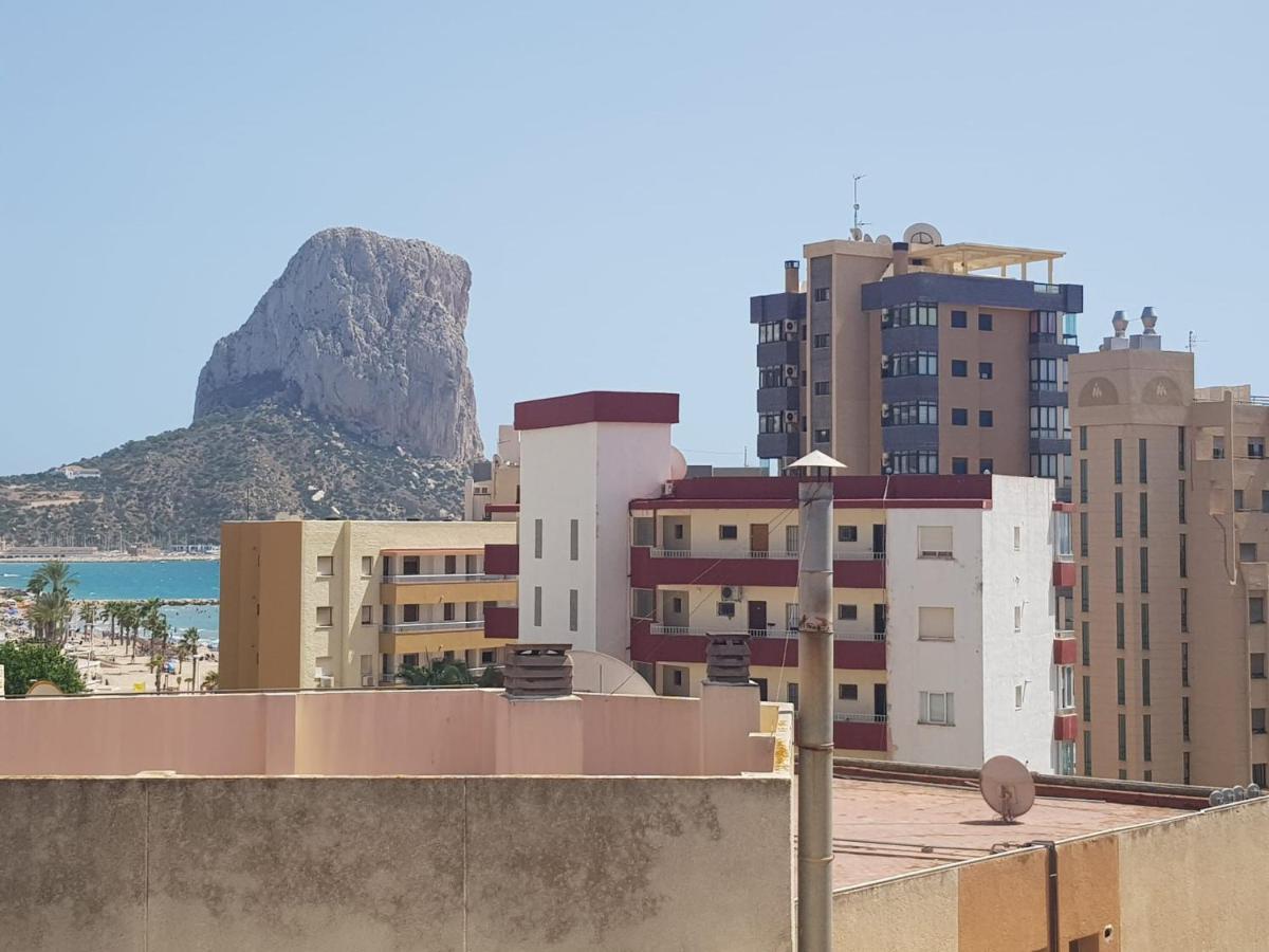 Apartamento Ático con encanto, 50m de la playa, vista al mar, wifi fibra, gran terraza Calpe Exterior foto