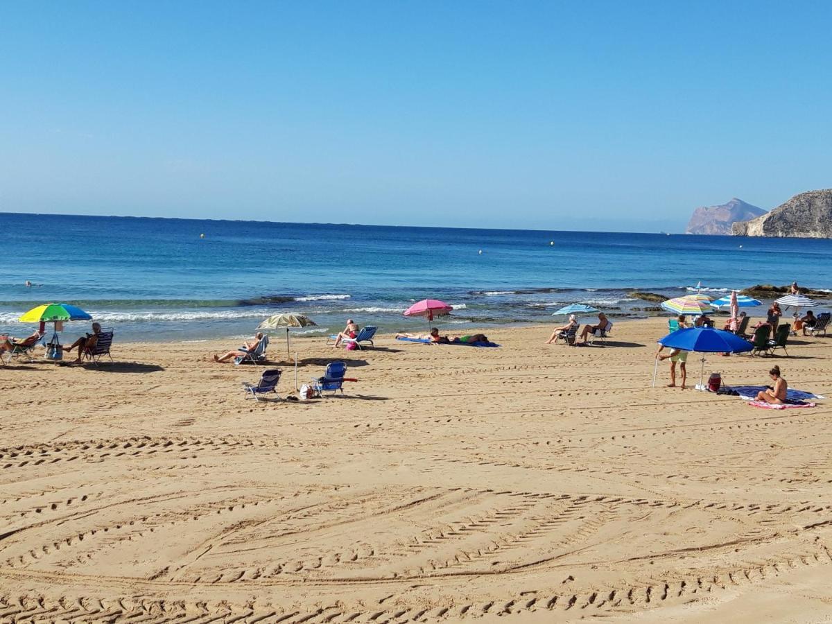 Apartamento Ático con encanto, 50m de la playa, vista al mar, wifi fibra, gran terraza Calpe Exterior foto