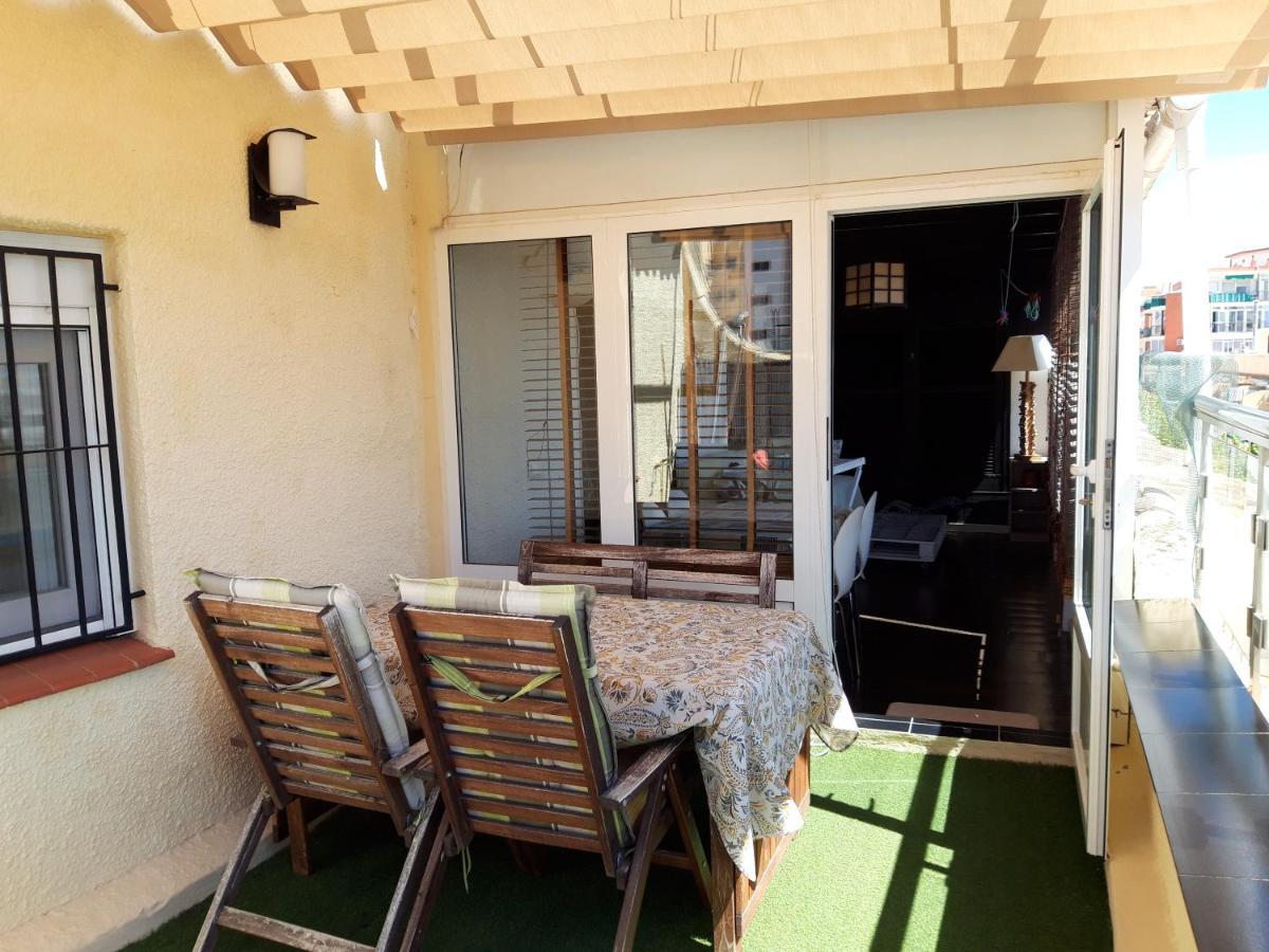 Apartamento Ático con encanto, 50m de la playa, vista al mar, wifi fibra, gran terraza Calpe Exterior foto