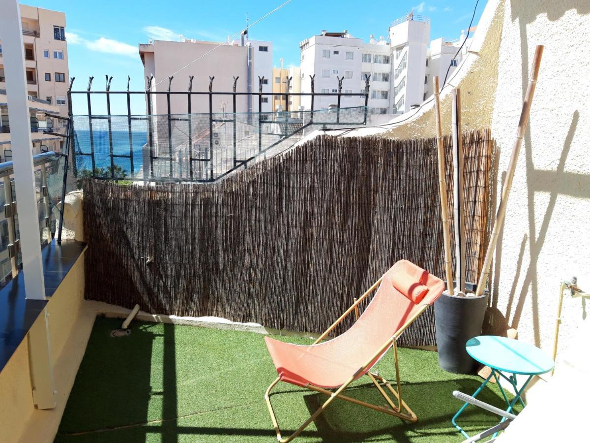 Apartamento Ático con encanto, 50m de la playa, vista al mar, wifi fibra, gran terraza Calpe Exterior foto