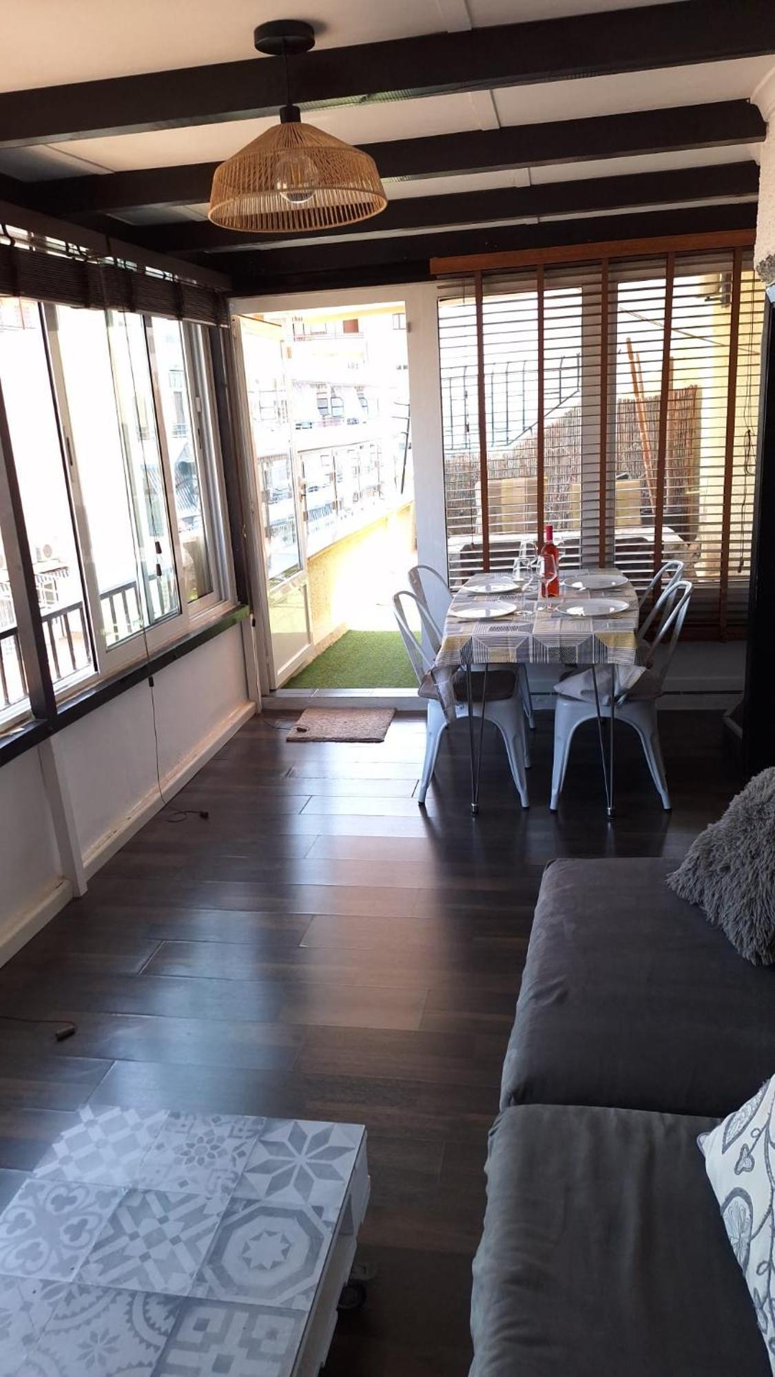 Apartamento Ático con encanto, 50m de la playa, vista al mar, wifi fibra, gran terraza Calpe Exterior foto