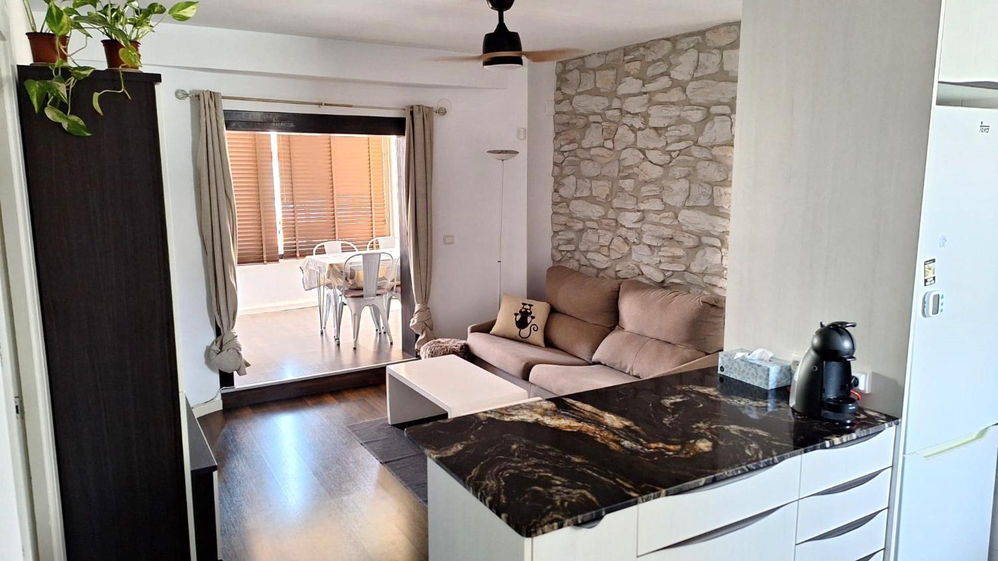 Apartamento Ático con encanto, 50m de la playa, vista al mar, wifi fibra, gran terraza Calpe Exterior foto