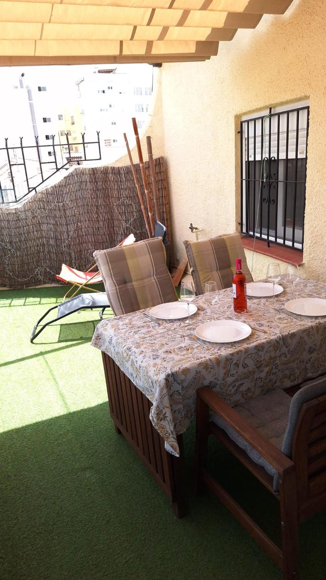 Apartamento Ático con encanto, 50m de la playa, vista al mar, wifi fibra, gran terraza Calpe Exterior foto